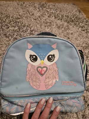 Polo lunch bag with two compartments used