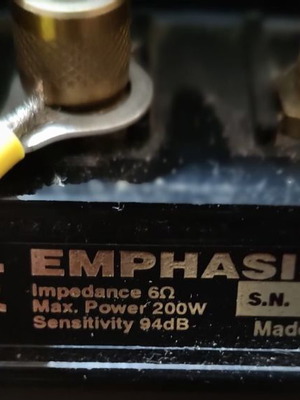 Roister Emphasis 30 ηχεία μεταχειρισμένα, 200 watt, δύο ζευγάρια