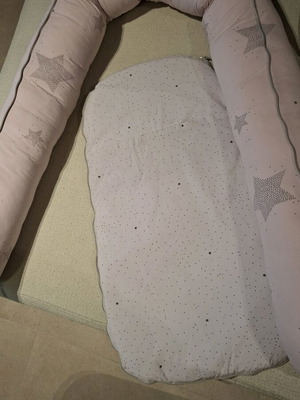 Petit Praia Etoile Pink βρεφική φωλιά και πάντα λίκνου 2σε1 σαν καινούργιο