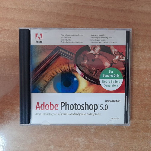 Adobe Photoshop 5.0 Limited Edition software
