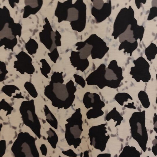 Maxi dress new Shein white black with leopard slit