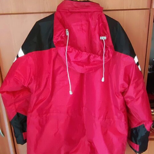 Men's jacket red XL like new