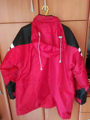 Men's jacket red XL like new