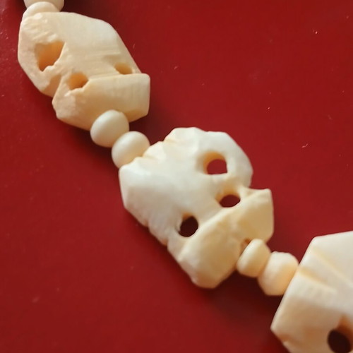 Necklace from camel bone, 40 cm, like new