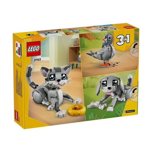 Lego Creator 3in1 Playful Cat (31163) new