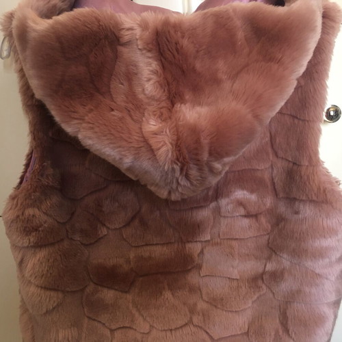 Achilleas sleeveless synthetic vest with hood new, size M-L