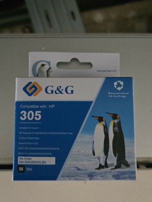 HP 305 XL Black Ink Cartridge new, 18ml, high capacity