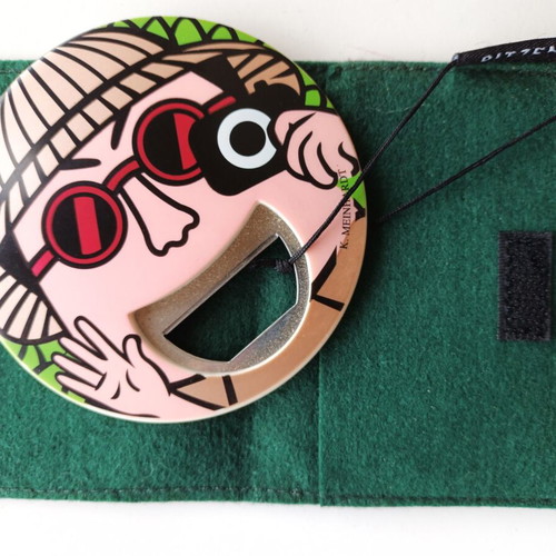 RITZENHOFF COLLECTIBLE DOUBLE-SIDED BOTTLE OPENER