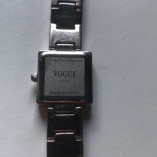 Vogue women's watch used, silver, 18 cm length