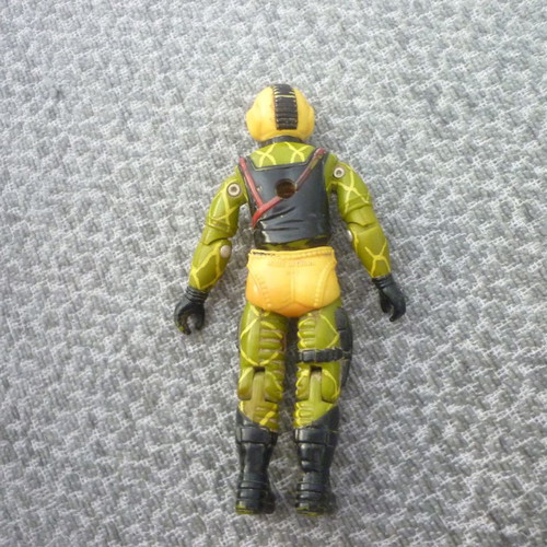 Python Copperhead v2 φιγούρα GIJOE Cobra 1989 μεταχειρισμένη με σπασμένο μέρος