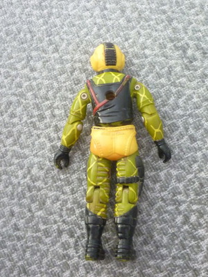 Python Copperhead v2 φιγούρα GIJOE Cobra 1989 μεταχειρισμένη με σπασμένο μέρος