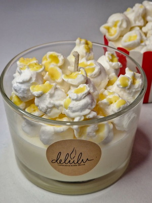 Pop Corn Soy Wax Scented Candle new