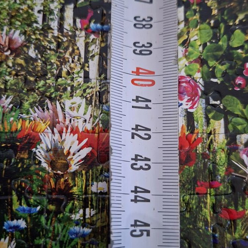 Assembled puzzle 48 x 68 cm like new