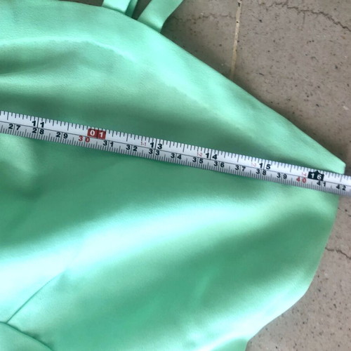 Maxi dress handmade, mint color, like new, size S/M