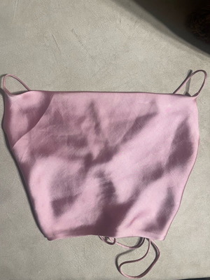 Zara crop top pink like new, size XS