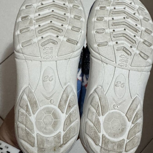 Children's Anatomical Slip On Shoes Size 26 Blue Slightly Used