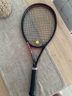 Ρακέτα Wilson Clash V3 σαν καινούργια, πλέγμα Technifibre, λαβή L3