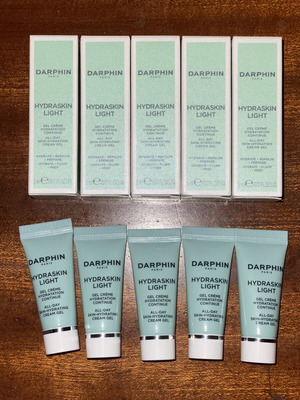 Darphin Hydraskin Light hydrating cream gel 25ml, pack of 5