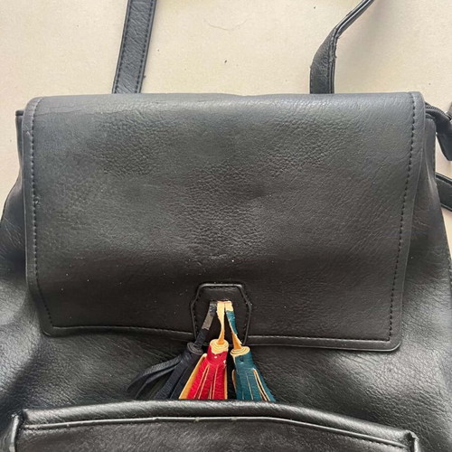 Leather Boho Bag with Fringes used