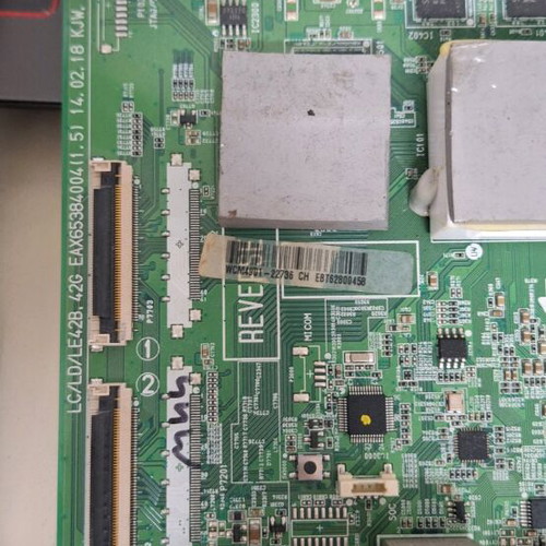 Lg circuit board used with power supply from TV