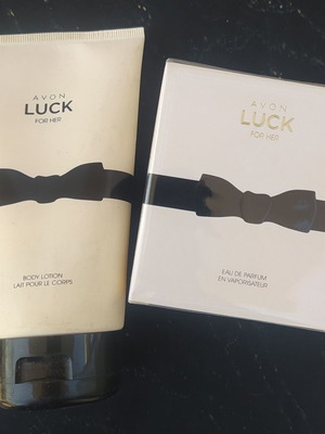 Avon Luck women's set new, perfume 50ml & body lotion 150ml