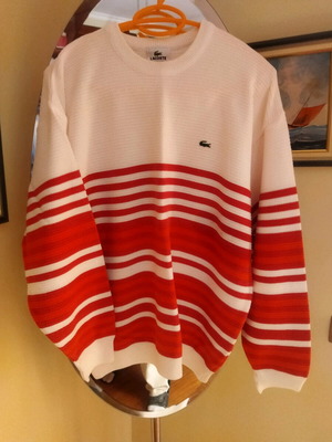 Lacoste men's sweater XL 100% cotton like new