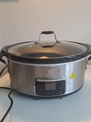 Αργή κουζίνα Electrolux ESC7400 σαν καινούργια, 6,6 λίτρα από ανοξείδωτο ατσάλι