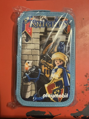 Playmobil Knight Pencil Case new, sealed