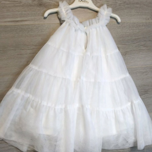 Pierre Cardin Baptism Dress like new with tulle and butterfly details