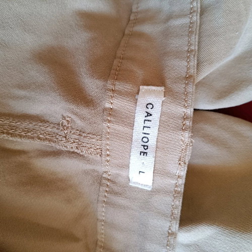 Beige pants like new, size L/40/12