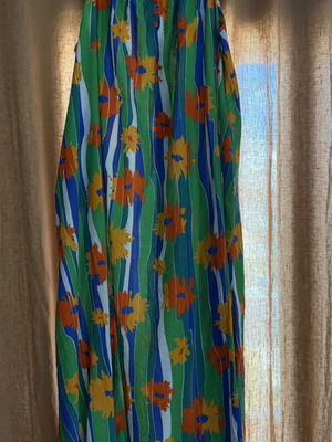 Karavan dress with pockets and belt M/L like new