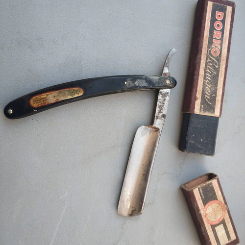 Puma Solingen Model 18 Vintage Straight Razor used
