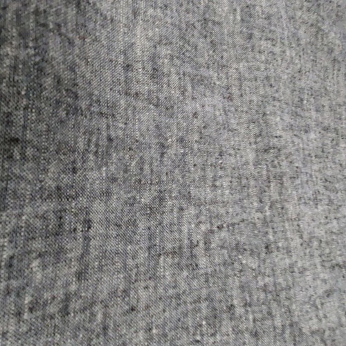 Linen fabric thin 130x150cm gray with beautiful texture new