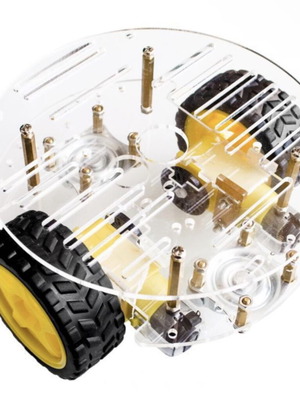 Σασί διαφορικής κίνησης συμβατό με Arduino κιτ DIY καινούργιο