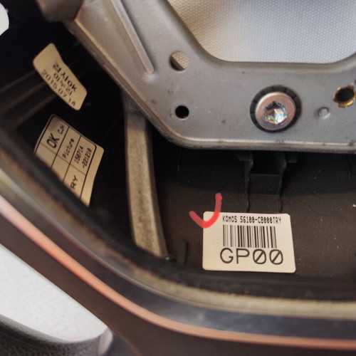 Steering wheel Hyundai i20 2016 with serpentine like new