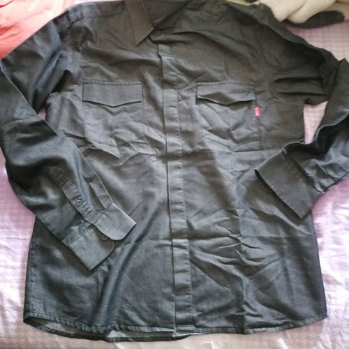 Aristoteli Bitsiani men's shirt XL black like new, minimal luxury