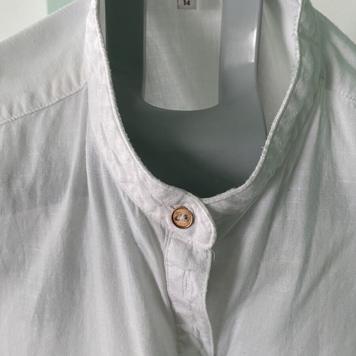 Long women's shirt River Island new, white, size L