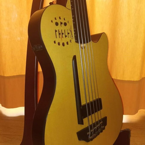 Godin A5 Bass Ultra Fretless Natural like new