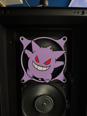 Fan case 120mm Gengar new