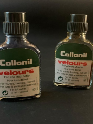 Συλλεκτικές βαφές Collonil Velours μεταχειρισμένες, δεκαετία 1970