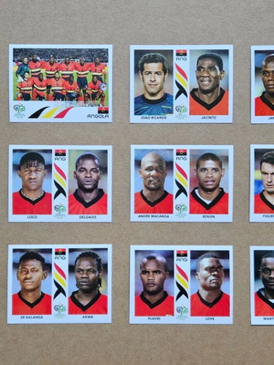 Panini World Cup 2006 Angola sticker set