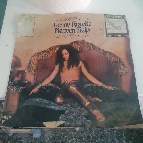 Lenny Kravitz Heaven Help vinyl record used, rock