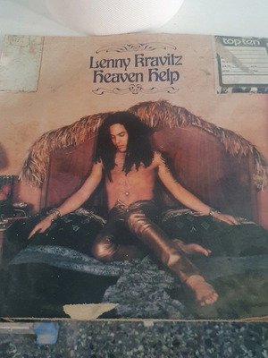 Lenny Kravitz Heaven Help vinyl record used, rock