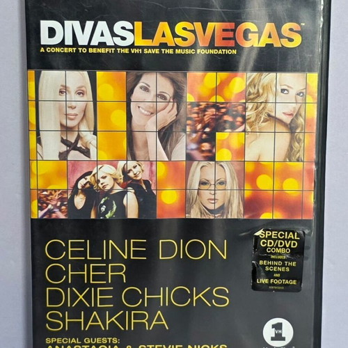 DVD+CD Various Divas Las Vegas like new
