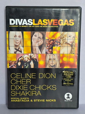 DVD+CD Various Divas Las Vegas like new