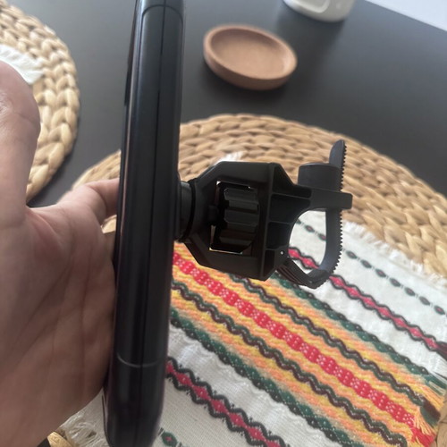 Waterproof mobile phone case for bike handlebar used