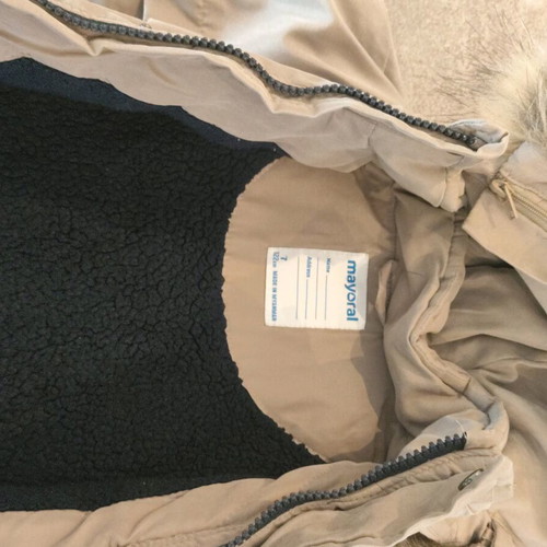 Mayoral kids jacket like new with detachable hood and gift Timberland & Champion boots