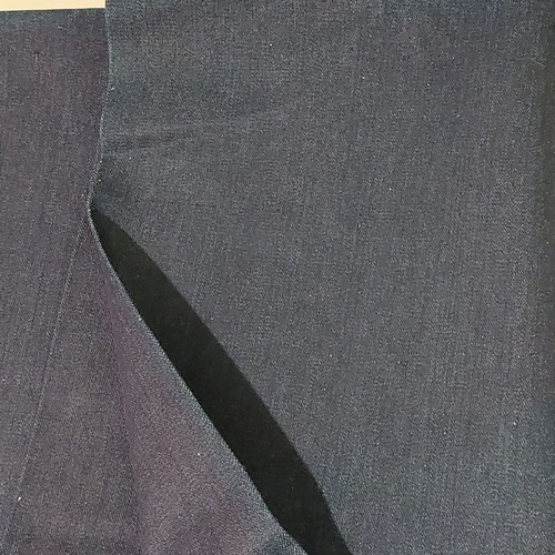 Denim fabric thick dark blue, 180x160cm, Malta type, new