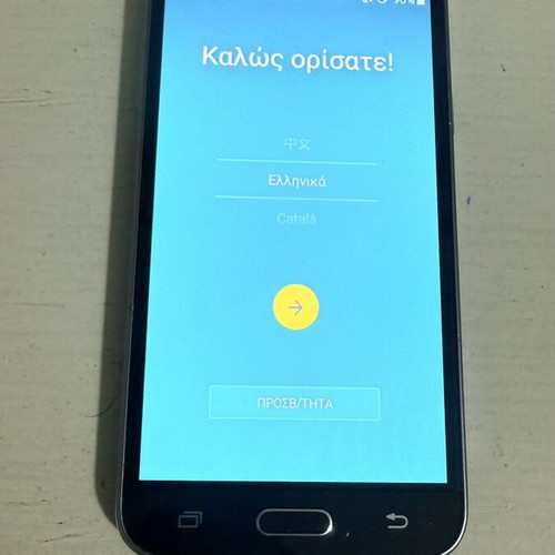 Samsung Galaxy J3 (2016) like new, black, Android smartphone