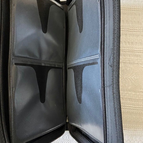 Fabric case for 56 CDs and DVDs like new